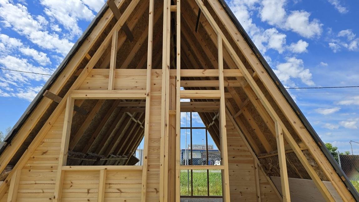 WOOD island A-FRAME